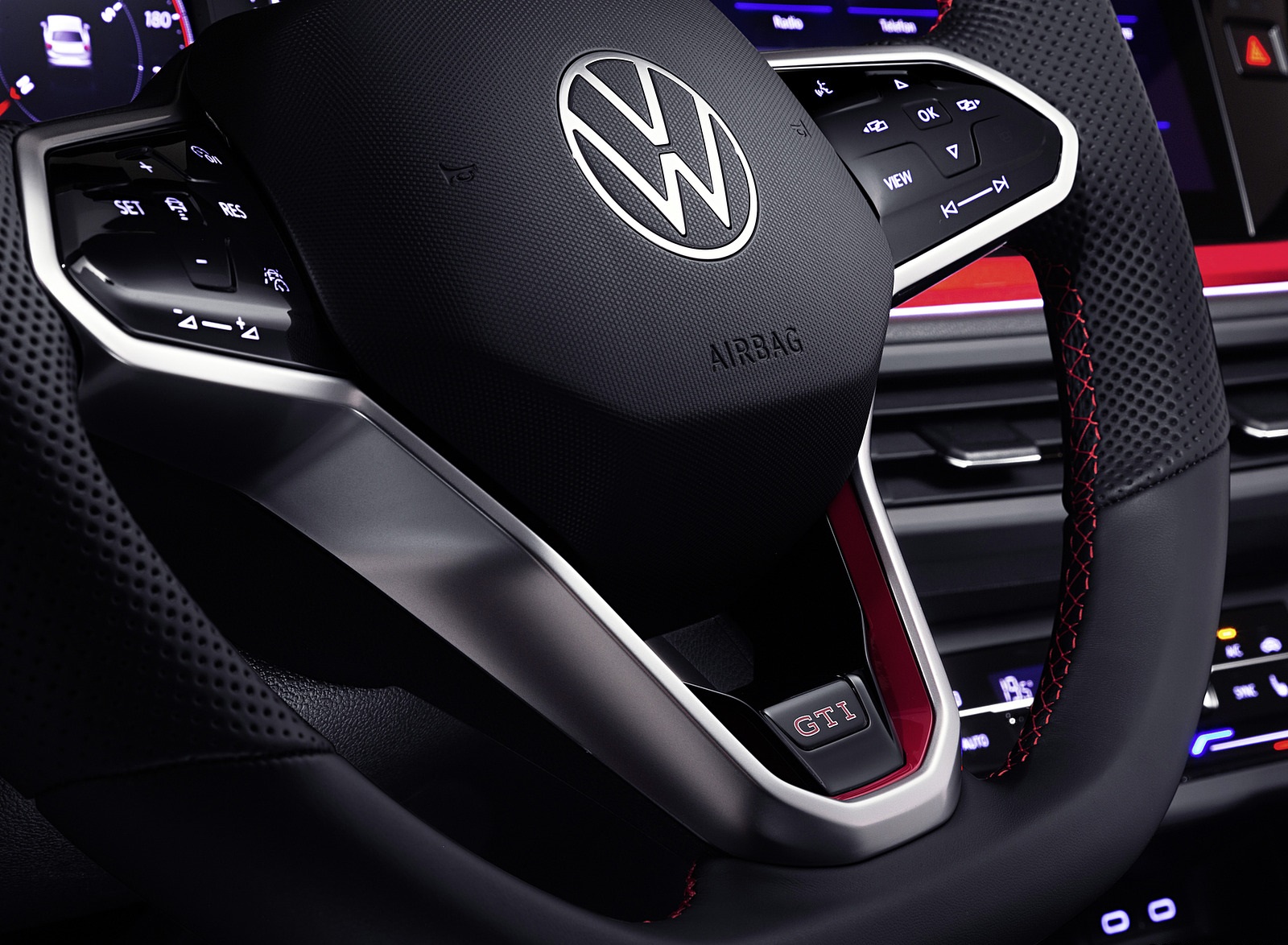 2022 Volkswagen Polo GTI Interior Steering Wheel Wallpapers #39 of 39
