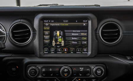2021 Jeep Wrangler 4xe (Euro-Spec; Plug-In Hybrid) Central Console Wallpapers 450x275 (45)