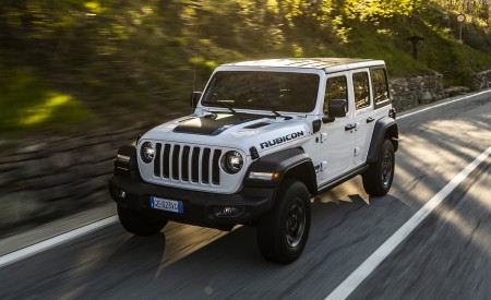2021 Jeep Wrangler 4xe (Euro-Spec; Plug-In Hybrid) Front Three-Quarter Wallpapers 450x275 (18)