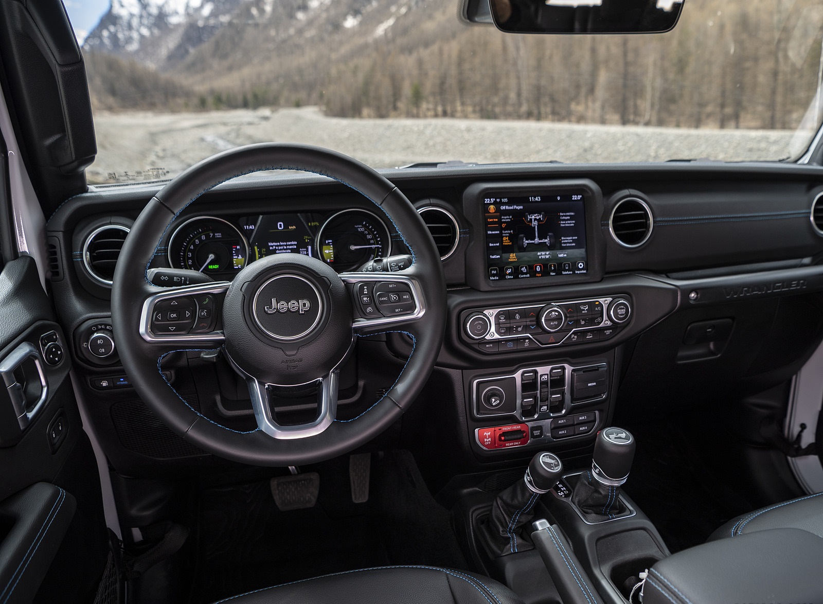 2021 Jeep Wrangler 4xe (Euro-Spec; Plug-In Hybrid) Interior Wallpapers #39 of 52