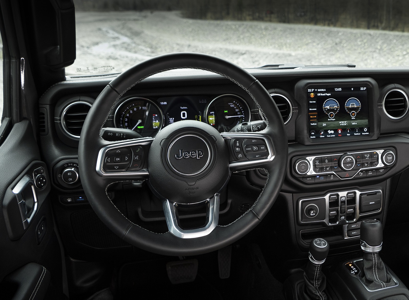 2021 Jeep Wrangler 4xe (Euro-Spec; Plug-In Hybrid) Interior Wallpapers #40 of 52