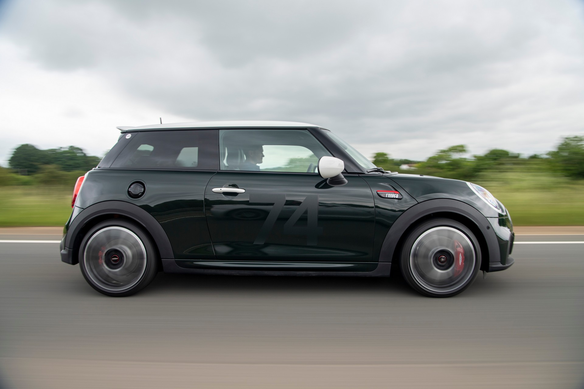 2021 Mini JCW Anniversary Edition Side Wallpapers #20 of 39