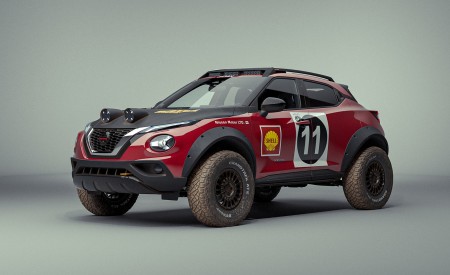 2021 Nissan JUKE Rally Tribute Concept Front Three-Quarter Wallpapers 450x275 (4)