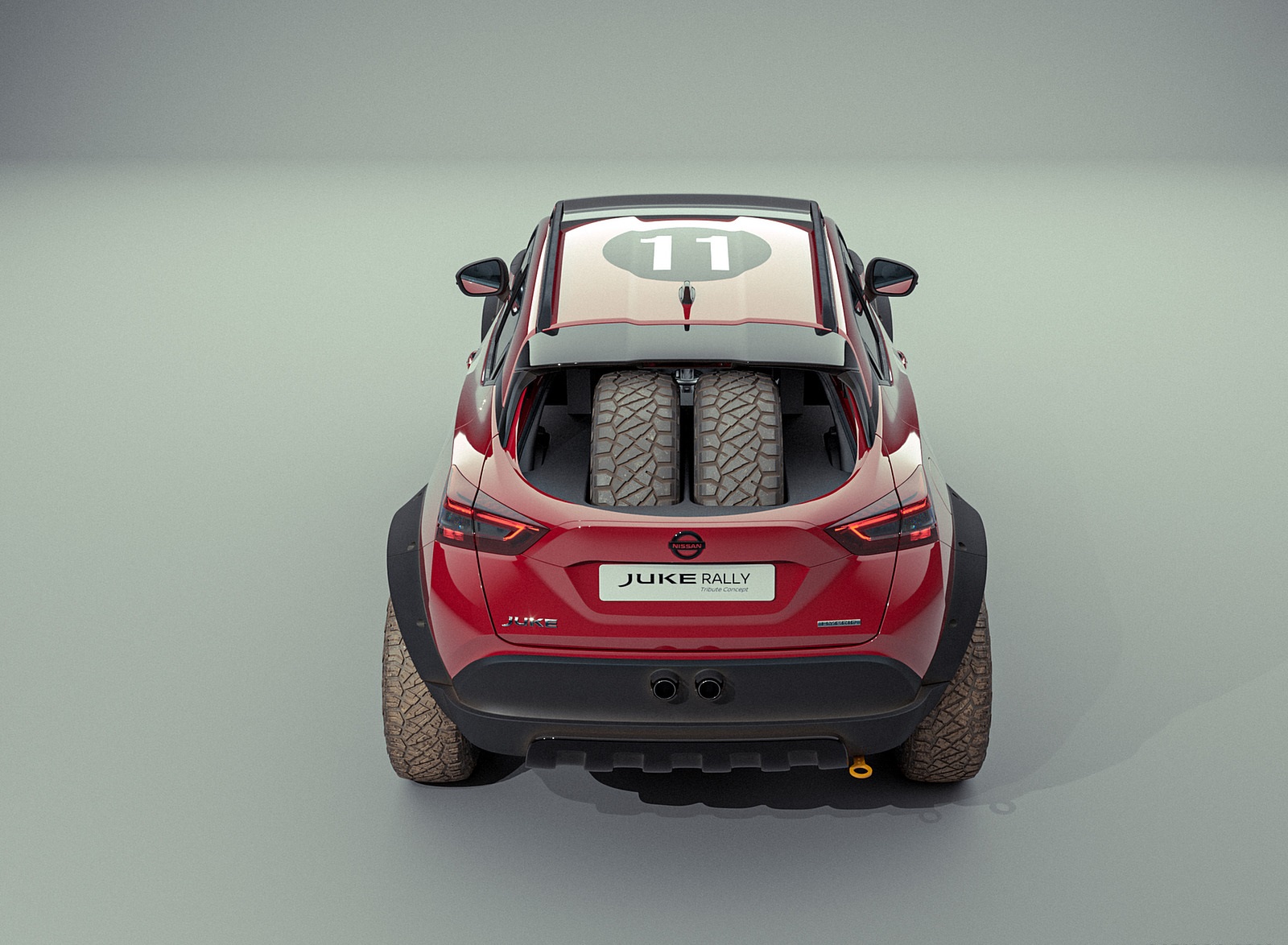 2021 Nissan JUKE Rally Tribute Concept Rear Wallpapers #7 of 7