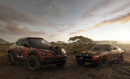 2021 Nissan JUKE Rally Tribute Concept and Datsun 240Z Wallpapers 450x275 (2)