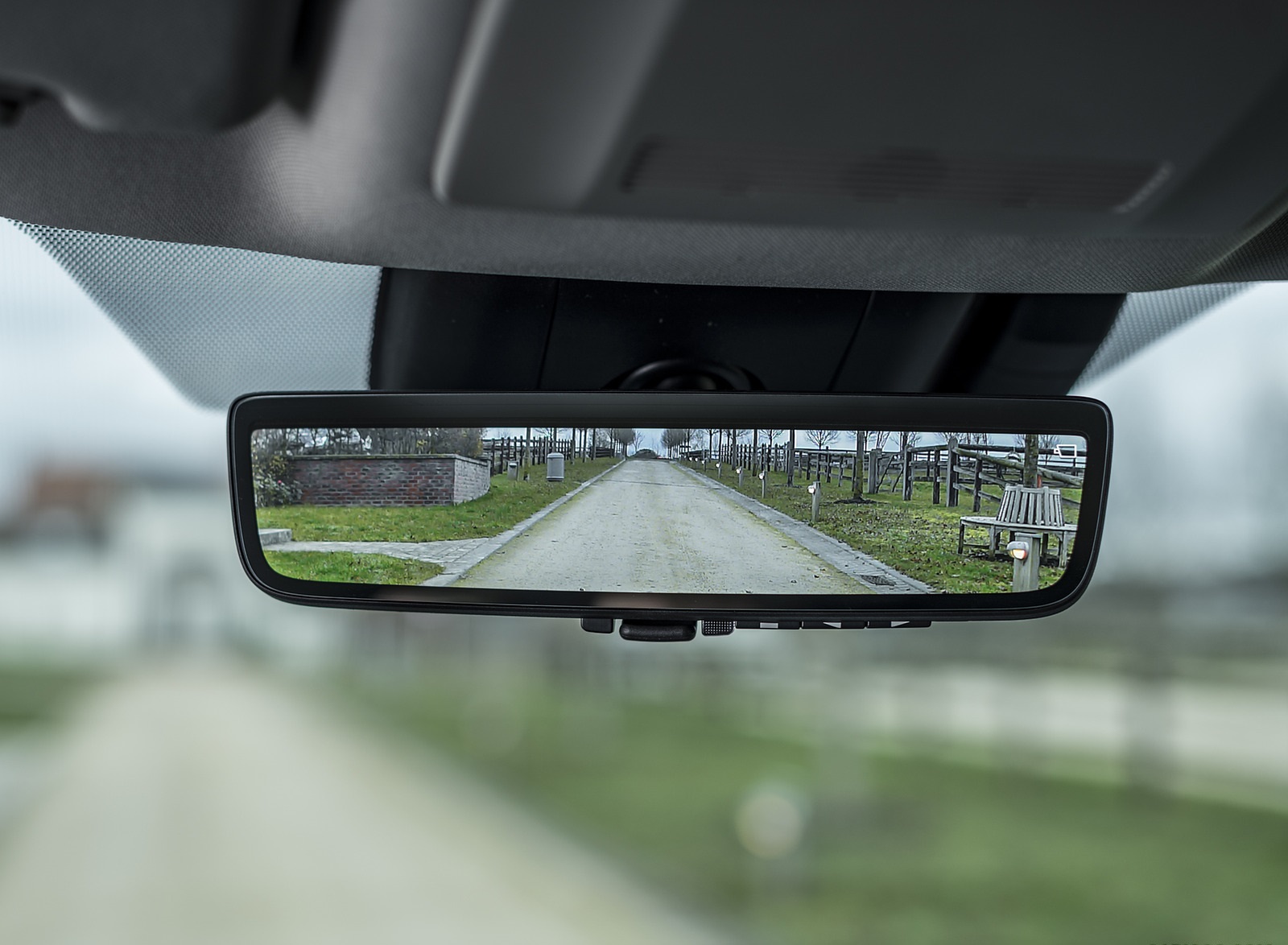 2021 Toyota Highlander Hybrid (Euro-Spec) Digital Rear-View Mirror Wallpapers #82 of 105