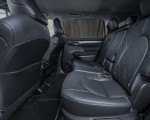 2021 Toyota Highlander Hybrid (Euro-Spec) Interior Rear Seats Wallpapers 150x120