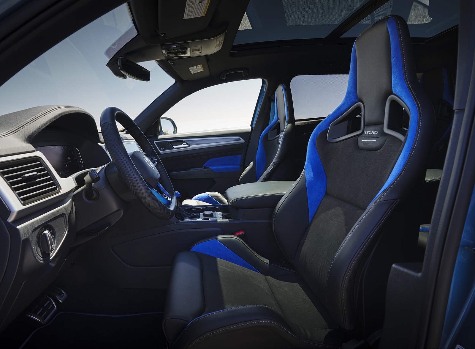 2021 Volkswagen Atlas Cross Sport GT Concept Interior Front Seats Wallpapers #29 of 33
