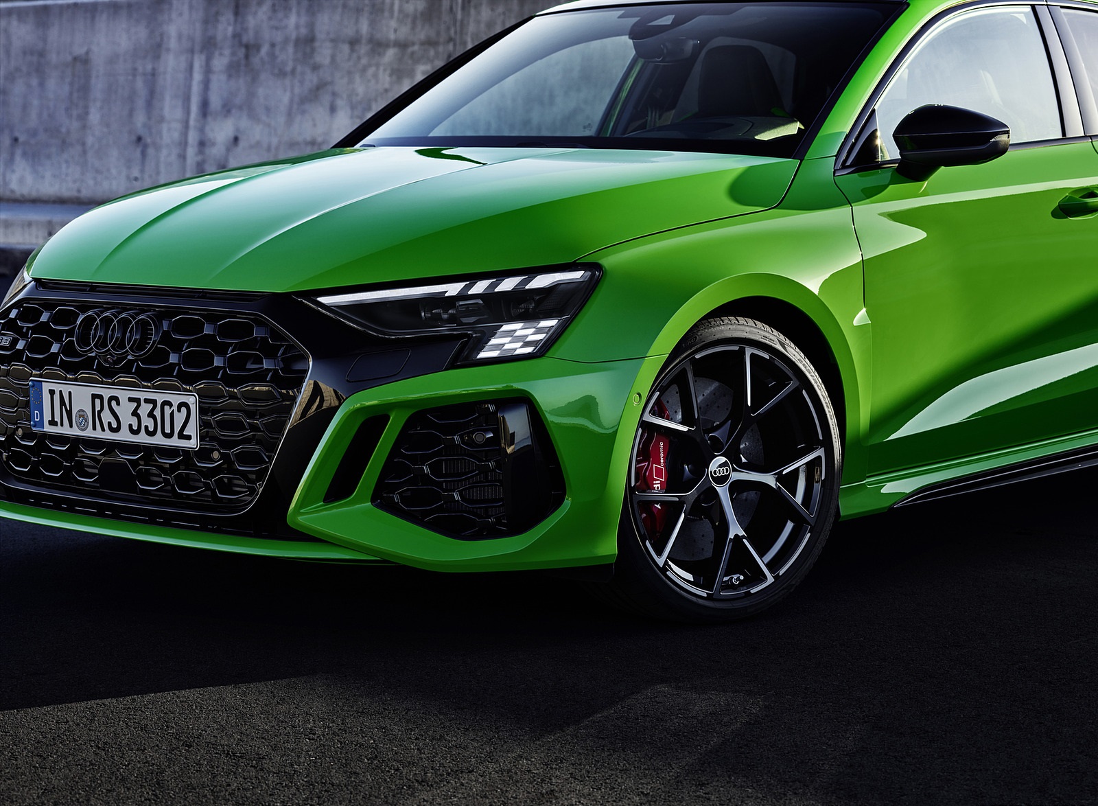 2022 Audi RS3 Sedan (Color: Kyalami Green) Detail Wallpapers #54 of 148