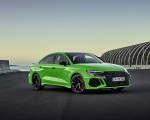 2022 Audi RS3 Sedan (Color: Kyalami Green) Front Three-Quarter Wallpapers 150x120