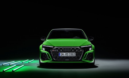 2022 Audi RS3 Sedan (Color: Kyalami Green) Front Wallpapers 450x275 (49)