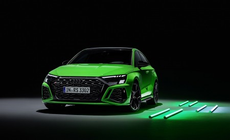 2022 Audi RS3 Sedan (Color: Kyalami Green) Front Wallpapers 450x275 (47)