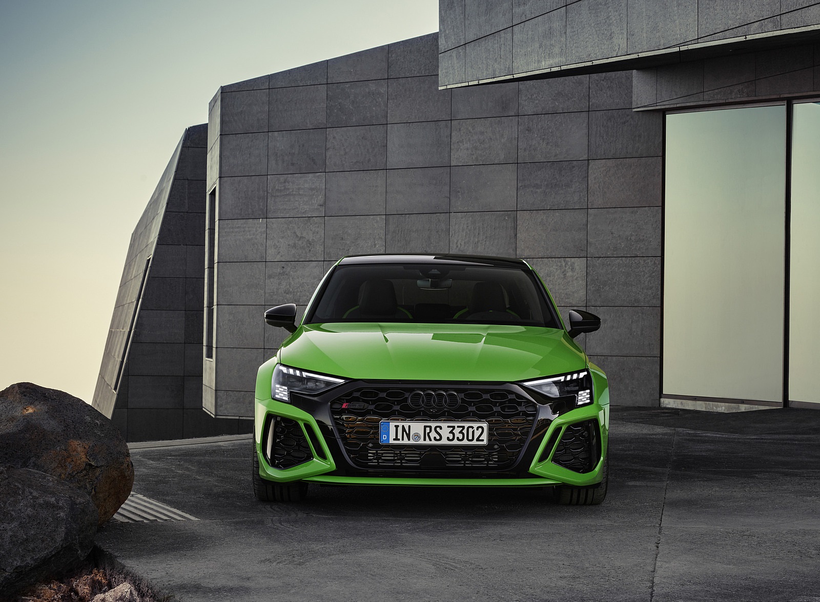 2022 Audi RS3 Sedan (Color: Kyalami Green) Front Wallpapers #20 of 148