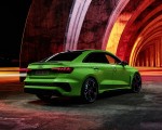 2022 Audi RS3 Sedan (Color: Kyalami Green) Rear Three-Quarter Wallpapers 150x120