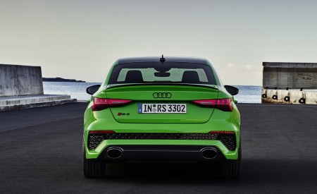 2022 Audi RS3 Sedan (Color: Kyalami Green) Rear Wallpapers 450x275 (34)