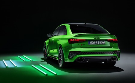 2022 Audi RS3 Sedan (Color: Kyalami Green) Rear Wallpapers 450x275 (53)