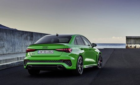 2022 Audi RS3 Sedan (Color: Kyalami Green) Rear Wallpapers 450x275 (35)