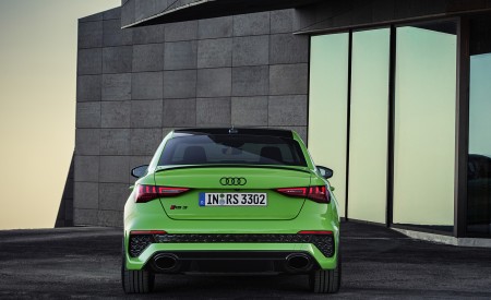 2022 Audi RS3 Sedan (Color: Kyalami Green) Rear Wallpapers 450x275 (24)