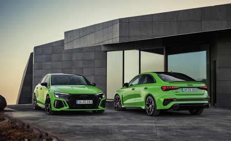 2022 Audi RS3 Sedan (Color: Kyalami Green) Wallpapers 450x275 (15)
