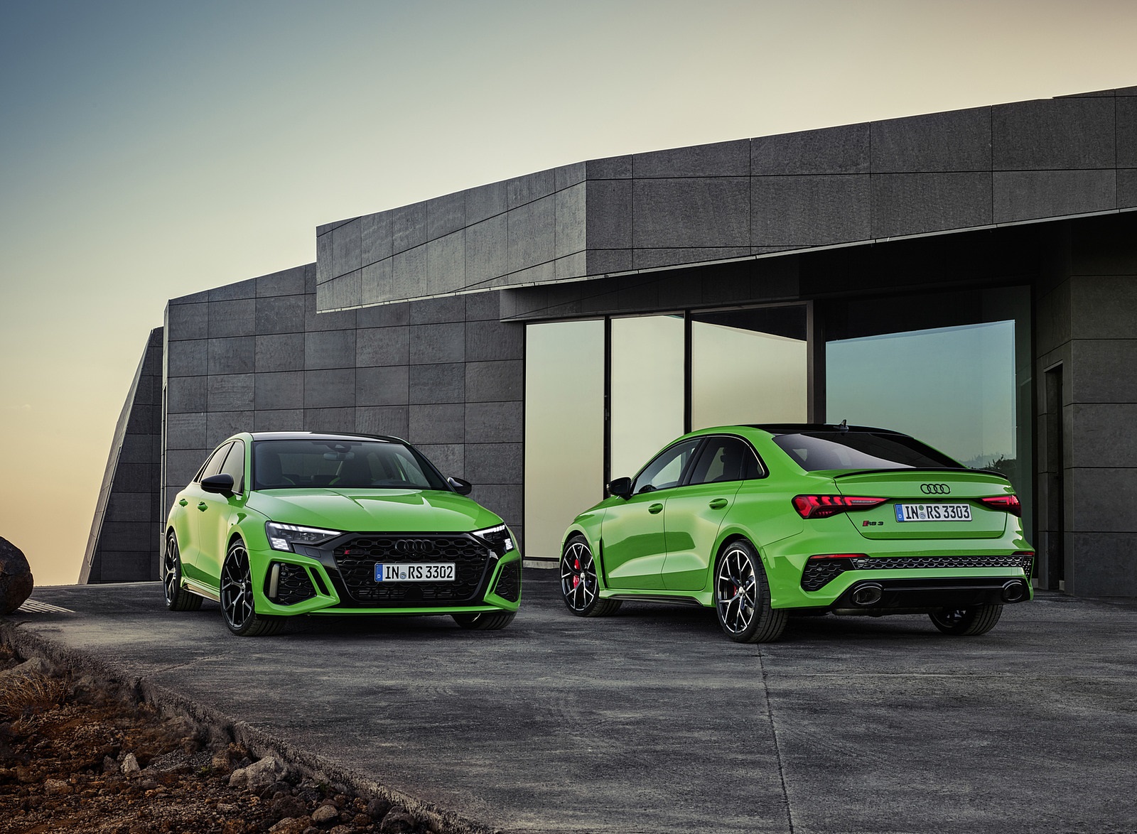 2022 Audi RS3 Sedan (Color: Kyalami Green) Wallpapers #15 of 148