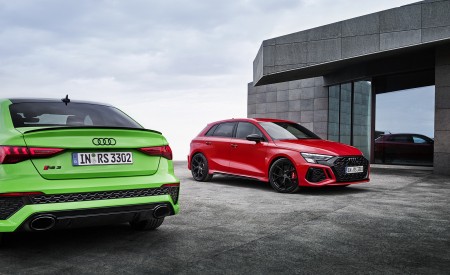 2022 Audi RS3 Sedan (Color: Kyalami Green) and RS 3 Sportback Wallpapers 450x275 (16)