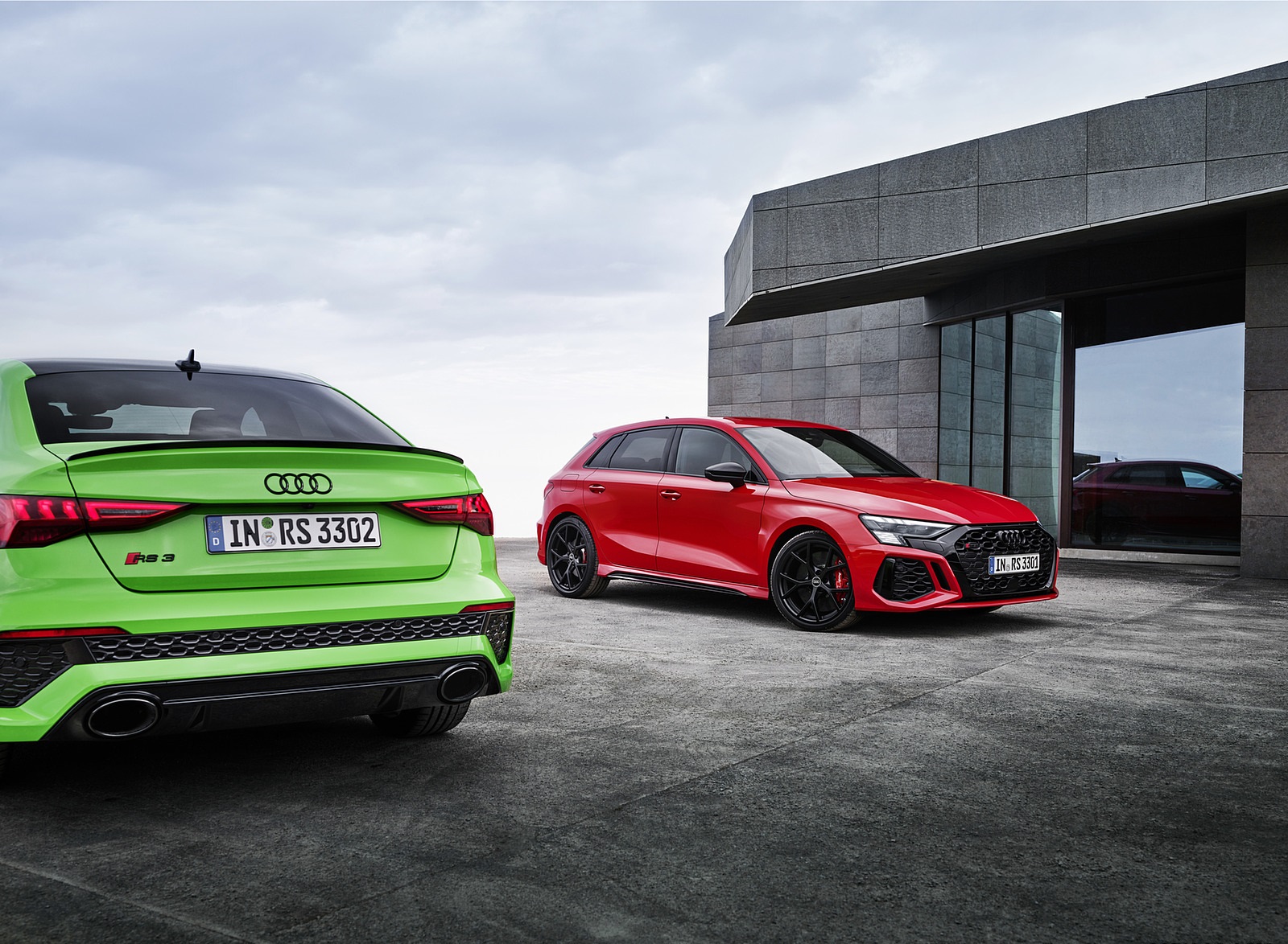 2022 Audi RS3 Sedan (Color: Kyalami Green) and RS 3 Sportback Wallpapers #16 of 148