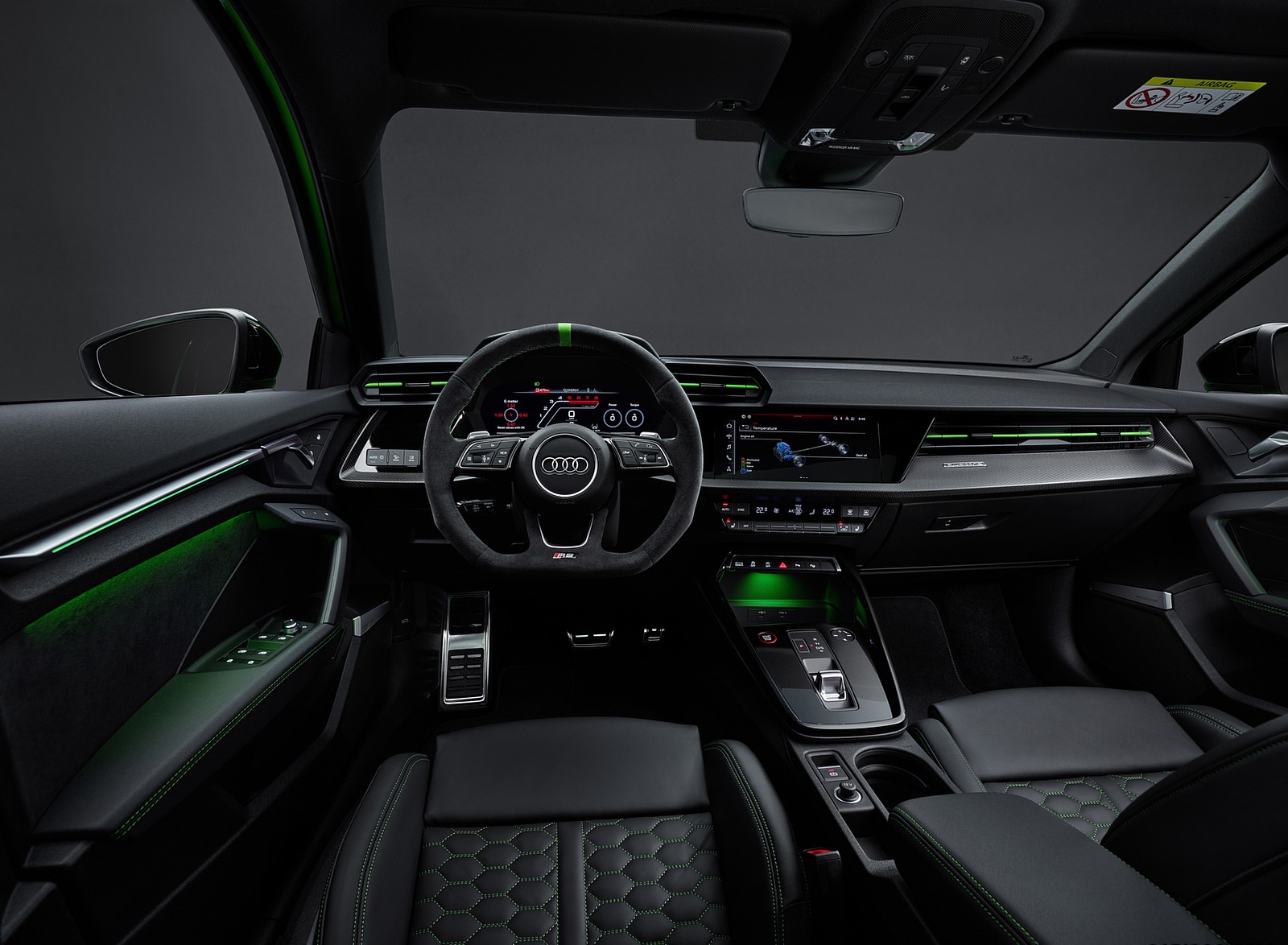2022 Audi RS3 Sedan Interior Cockpit Wallpapers #75 of 148