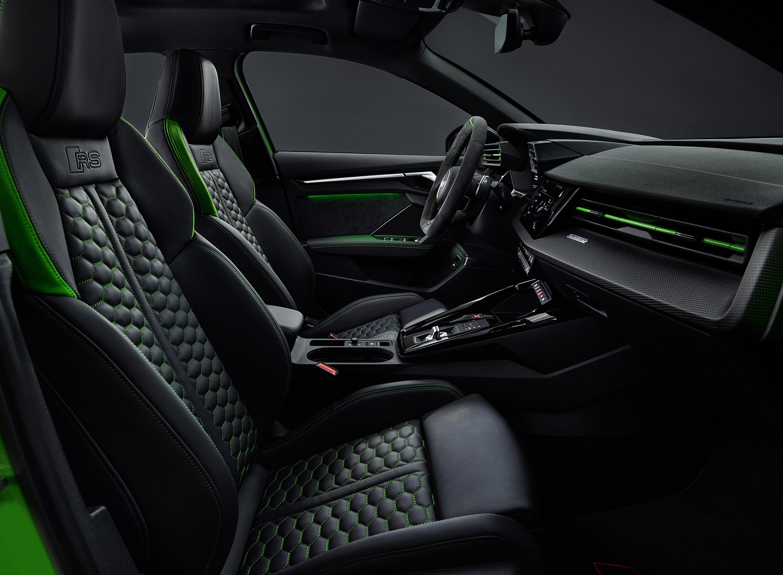 2022 Audi RS3 Sedan Interior Front Seats Wallpapers #80 of 148