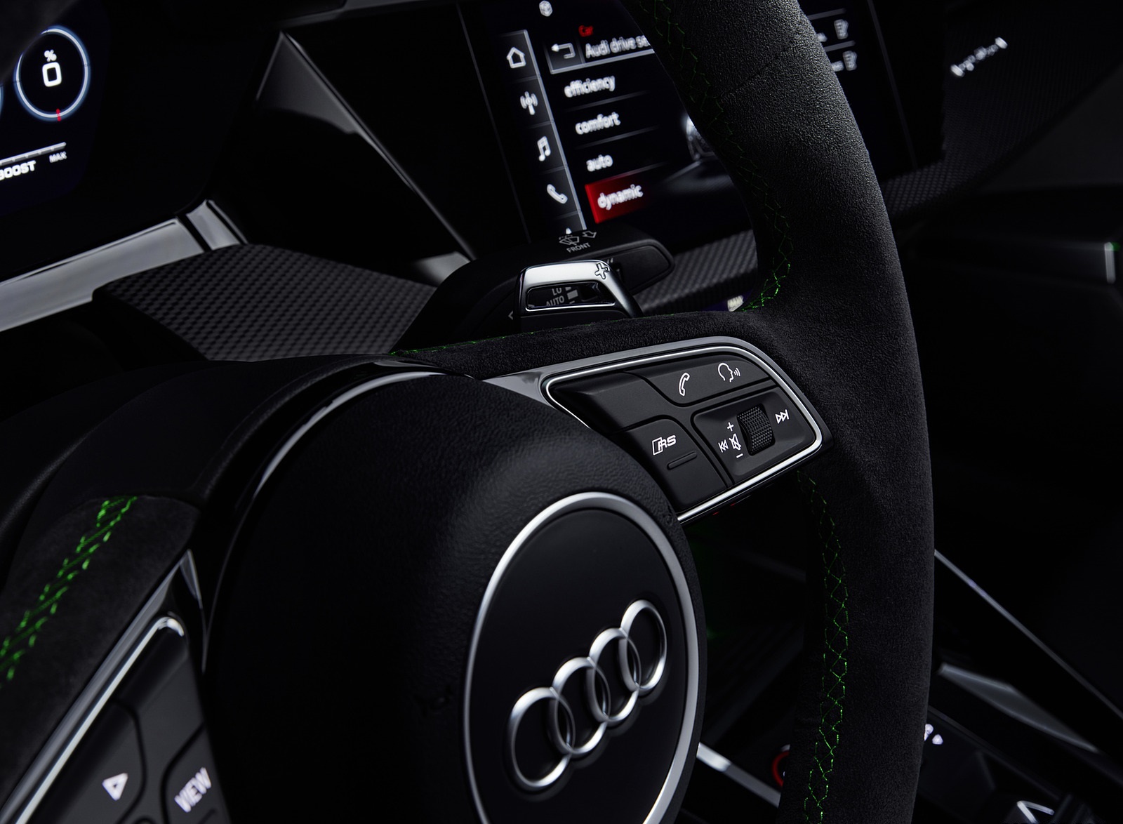 2022 Audi RS3 Sedan Interior Steering Wheel Wallpapers #83 of 148