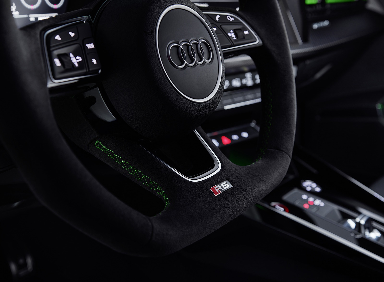 2022 Audi RS3 Sedan Interior Steering Wheel Wallpapers #69 of 148