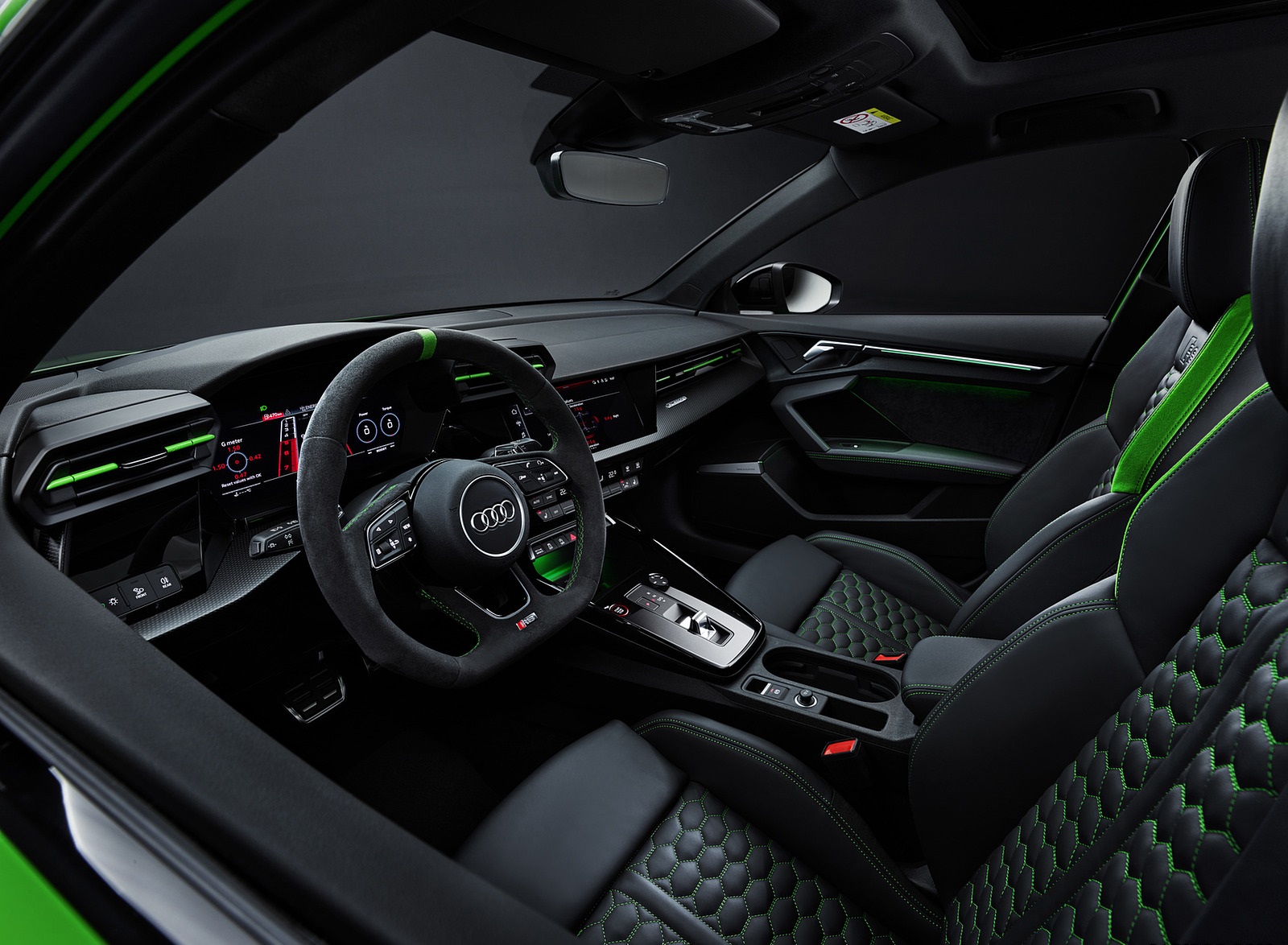 2022 Audi RS3 Sedan Interior Wallpapers #72 of 148