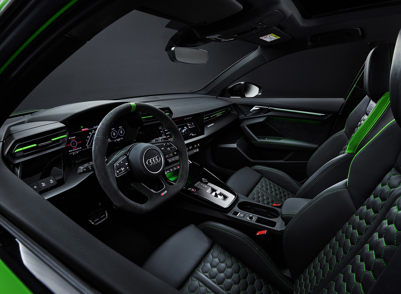 2022 Audi RS3 Sedan Interior Wallpapers #71 of 148