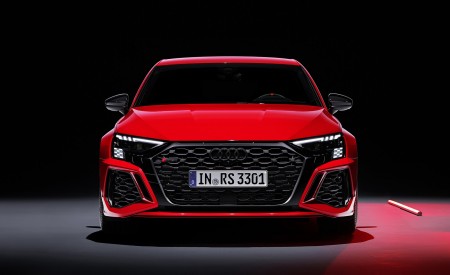 2022 Audi RS3 Sportback (Color: Tango Red) Front Wallpapers 450x275 (41)