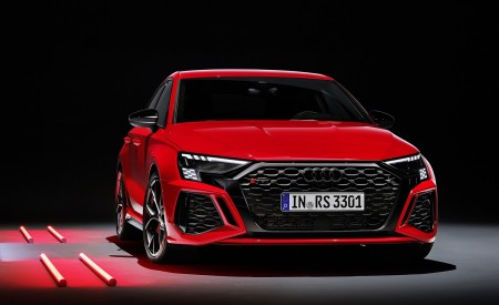 2022 Audi RS3 Sportback (Color: Tango Red) Front Wallpapers 450x275 (42)