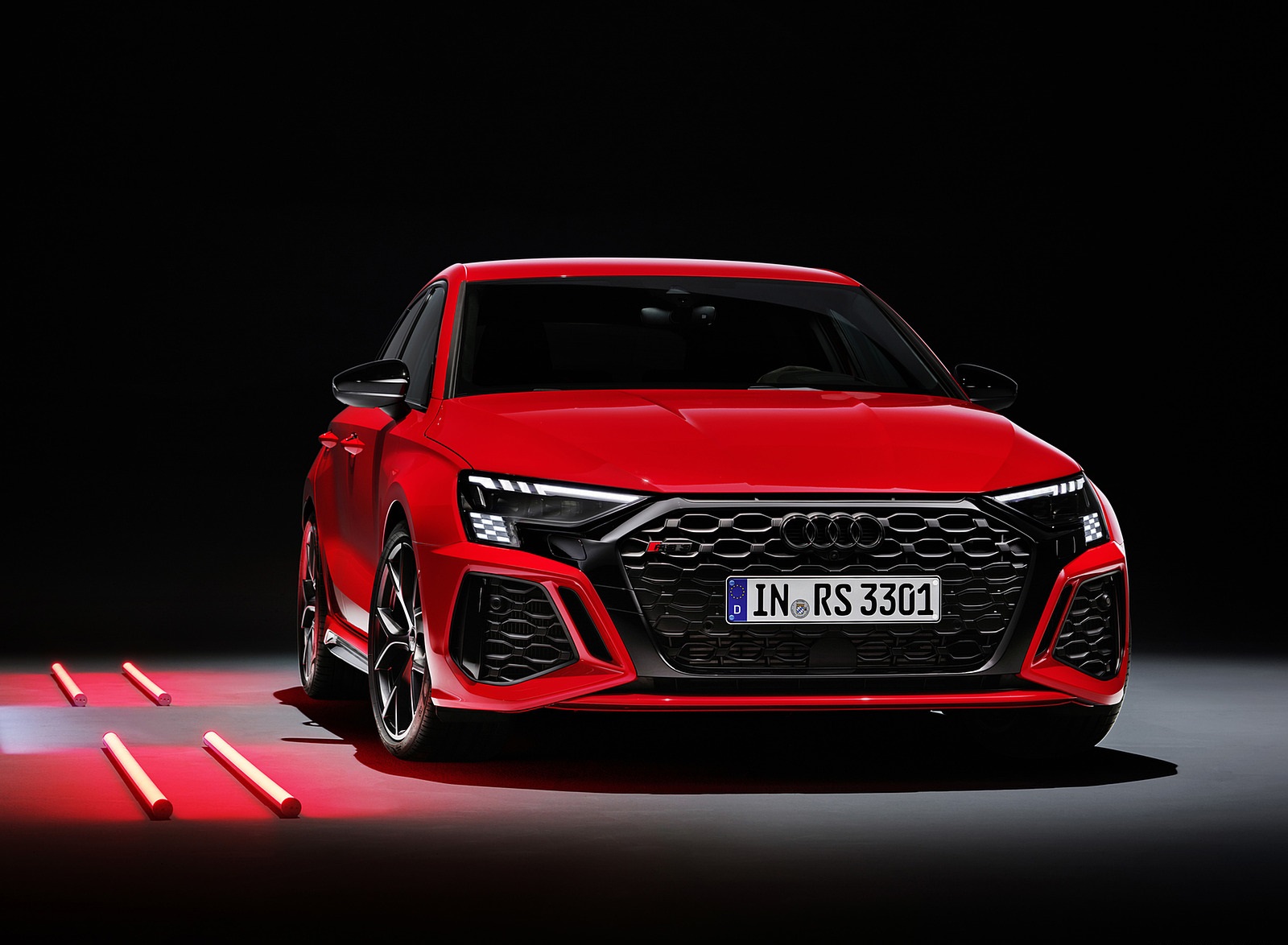 2022 Audi RS3 Sportback (Color: Tango Red) Front Wallpapers #42 of 85