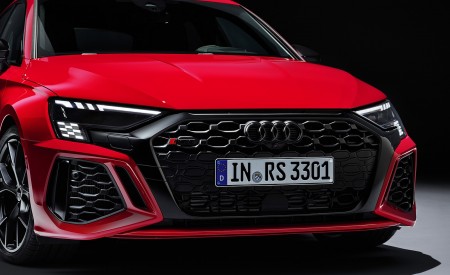 2022 Audi RS3 Sportback (Color: Tango Red) Front Wallpapers 450x275 (47)