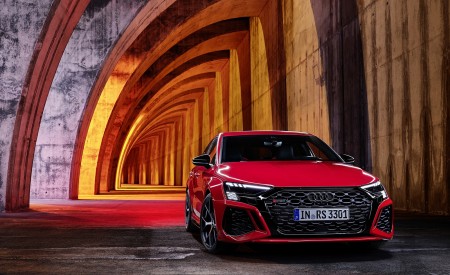 2022 Audi RS3 Sportback (Color: Tango Red) Front Wallpapers 450x275 (36)