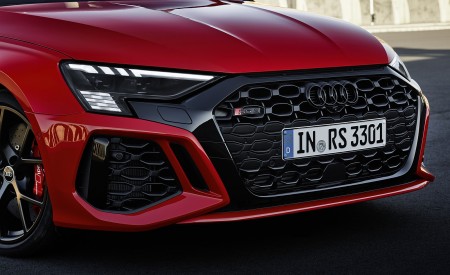 2022 Audi RS3 Sportback (Color: Tango Red) Grill Wallpapers 450x275 (48)