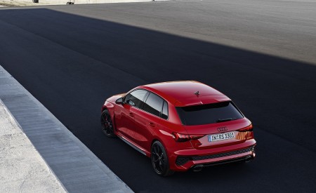 2022 Audi RS3 Sportback (Color: Tango Red) Rear Three-Quarter Wallpapers 450x275 (26)