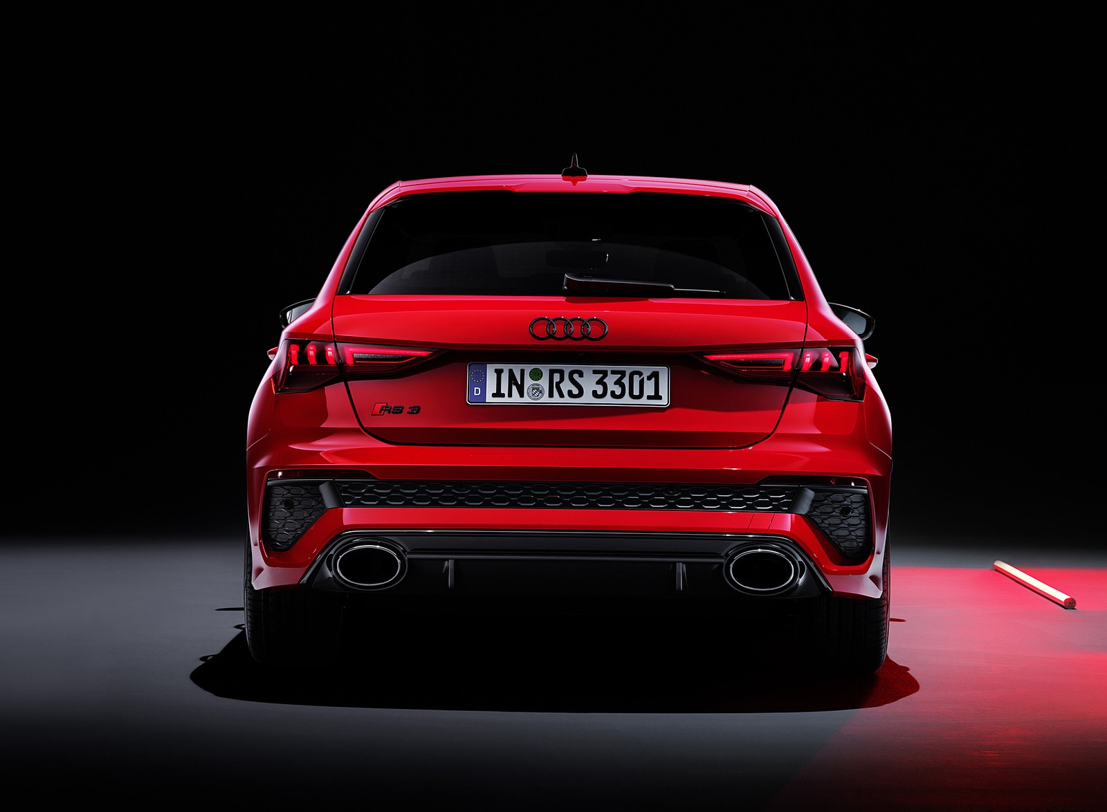 2022 Audi RS3 Sportback (Color: Tango Red) Rear Wallpapers #45 of 85