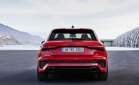 2022 Audi RS3 Sportback (Color: Tango Red) Rear Wallpapers 450x275 (32)