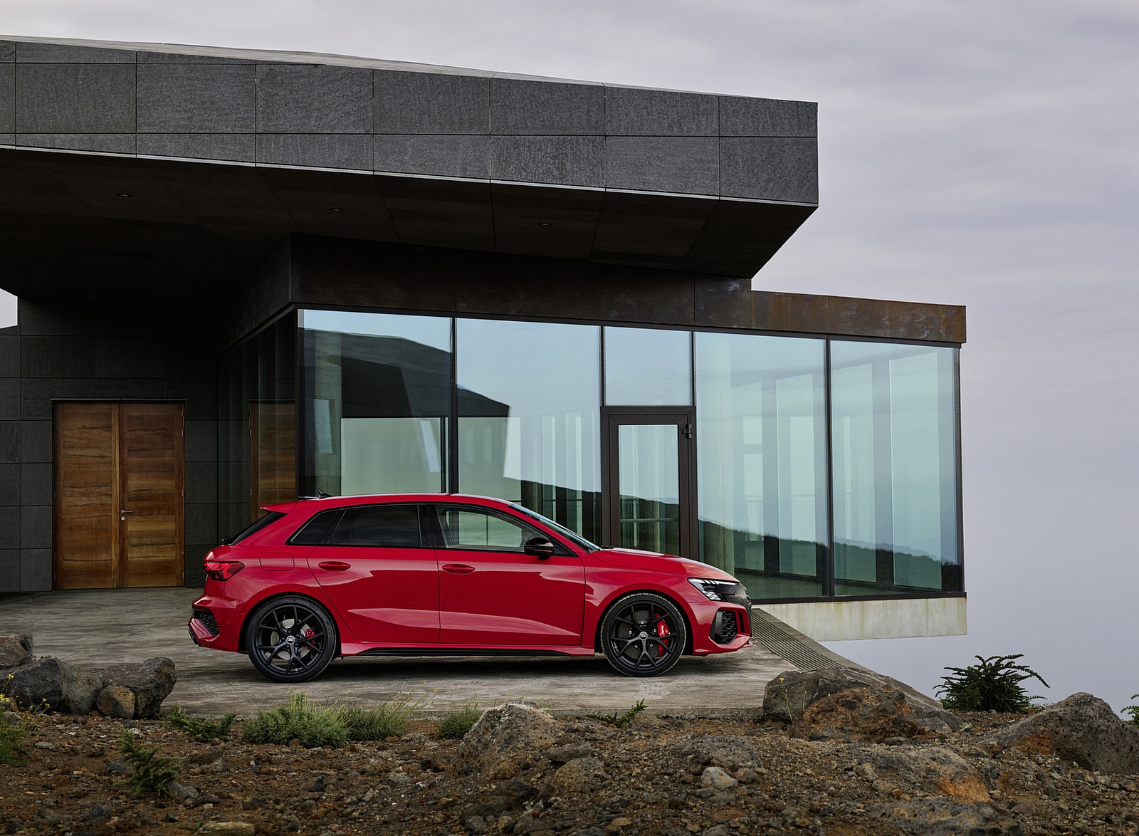 2022 Audi RS3 Sportback (Color: Tango Red) Side Wallpapers #19 of 85