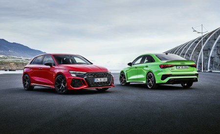 2022 Audi RS3 Sportback (Color: Tango Red) and RS 3 Sedan Wallpapers 450x275 (35)
