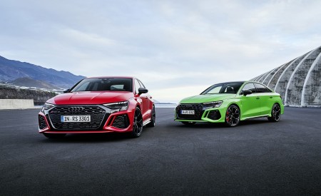 2022 Audi RS3 Sportback (Color: Tango Red) and RS 3 Sedan Wallpapers 450x275 (34)