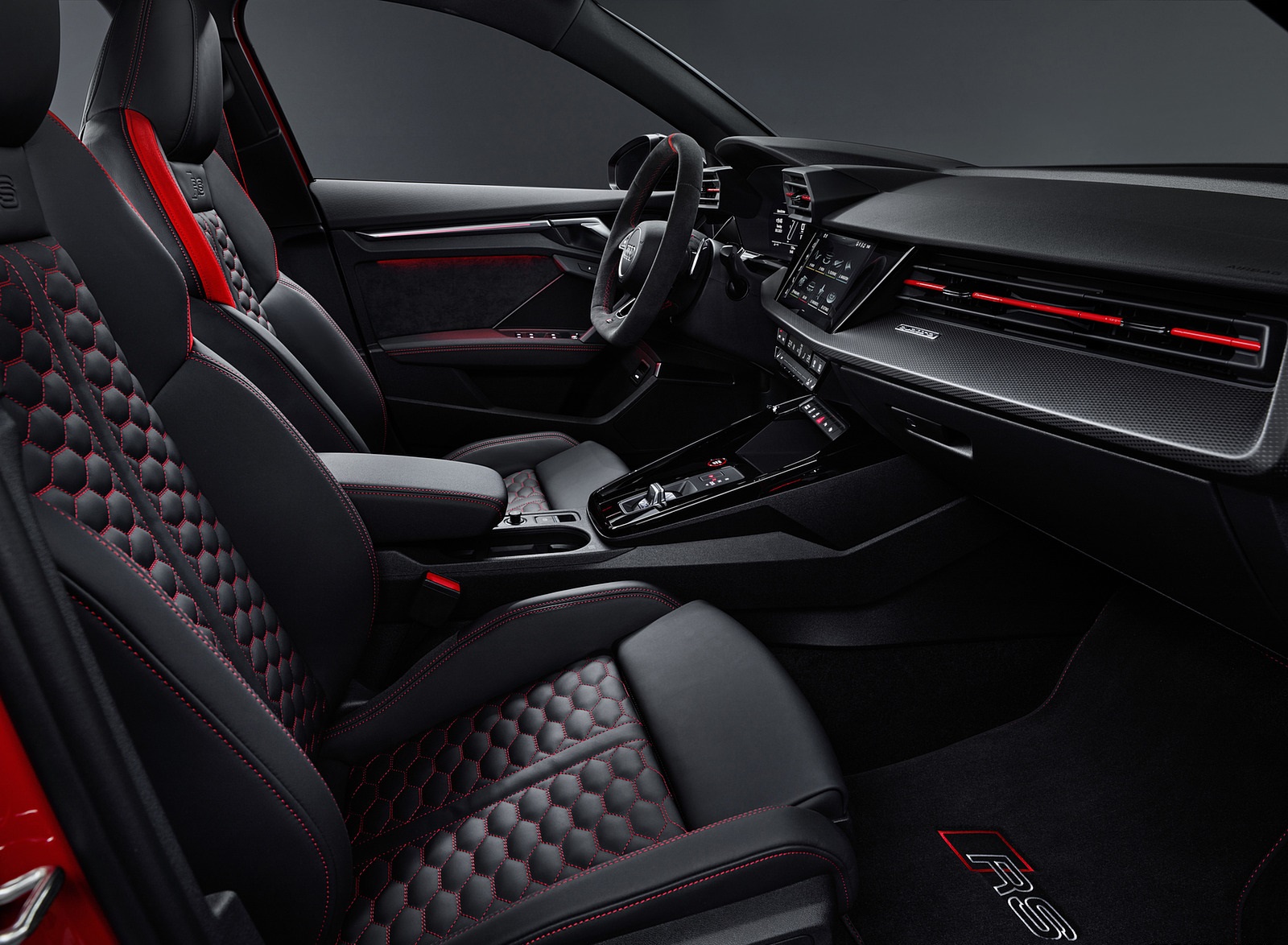 2022 Audi RS3 Sportback Interior Front Seats Wallpapers #78 of 85