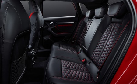 2022 Audi RS3 Sportback Interior Rear Seats Wallpapers 450x275 (80)