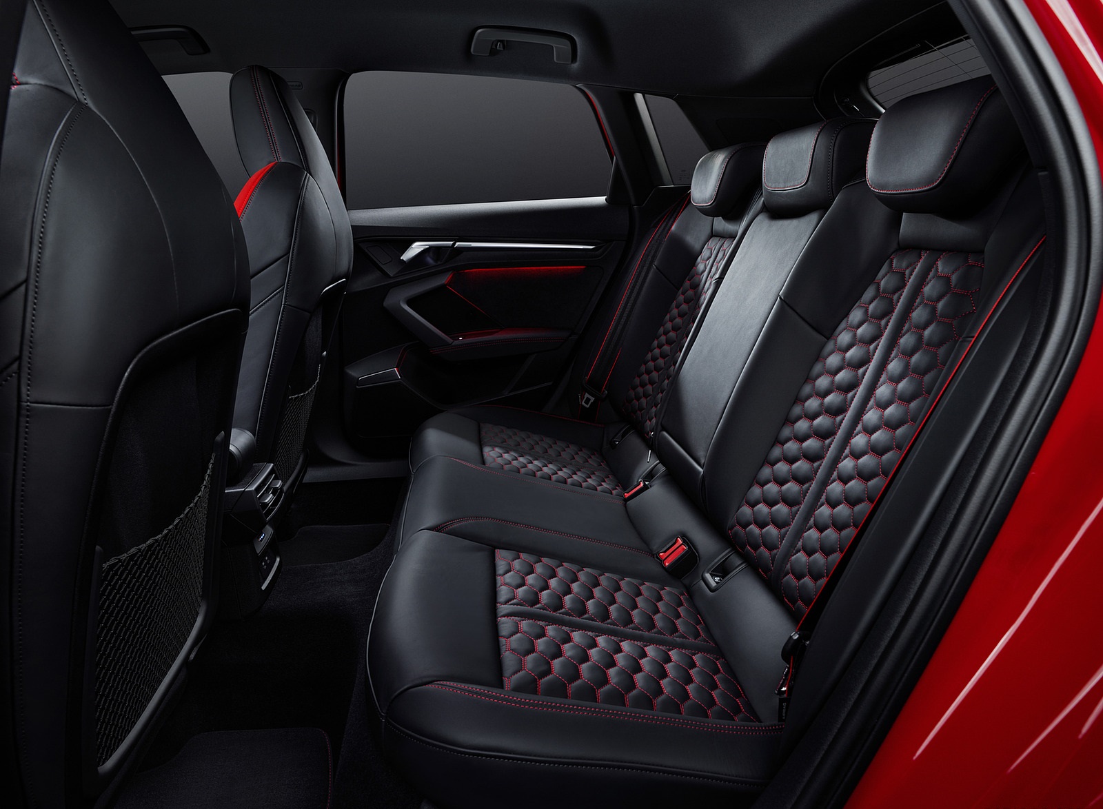 2022 Audi RS3 Sportback Interior Rear Seats Wallpapers #80 of 85