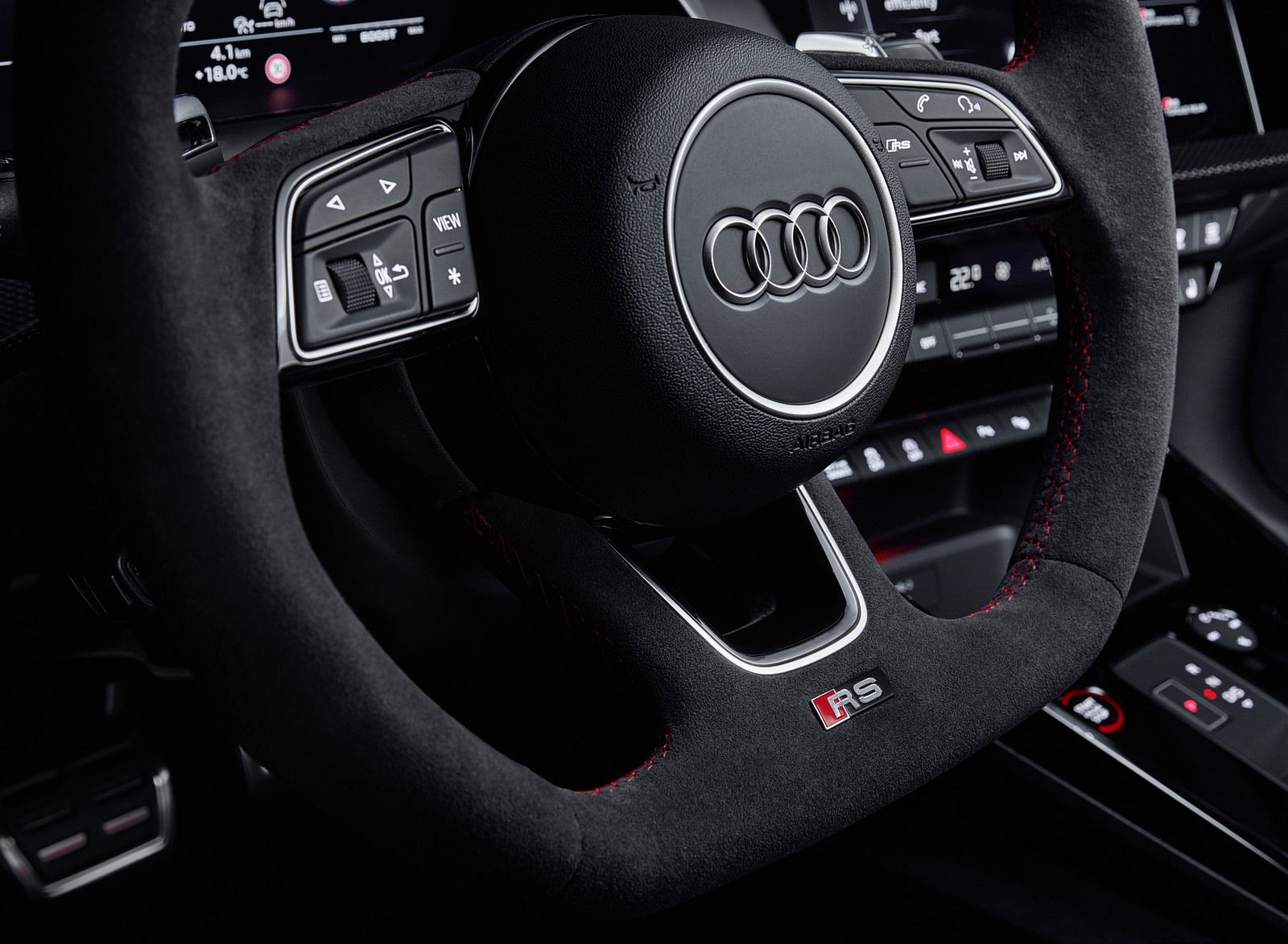 2022 Audi RS3 Sportback Interior Steering Wheel Wallpapers #64 of 85