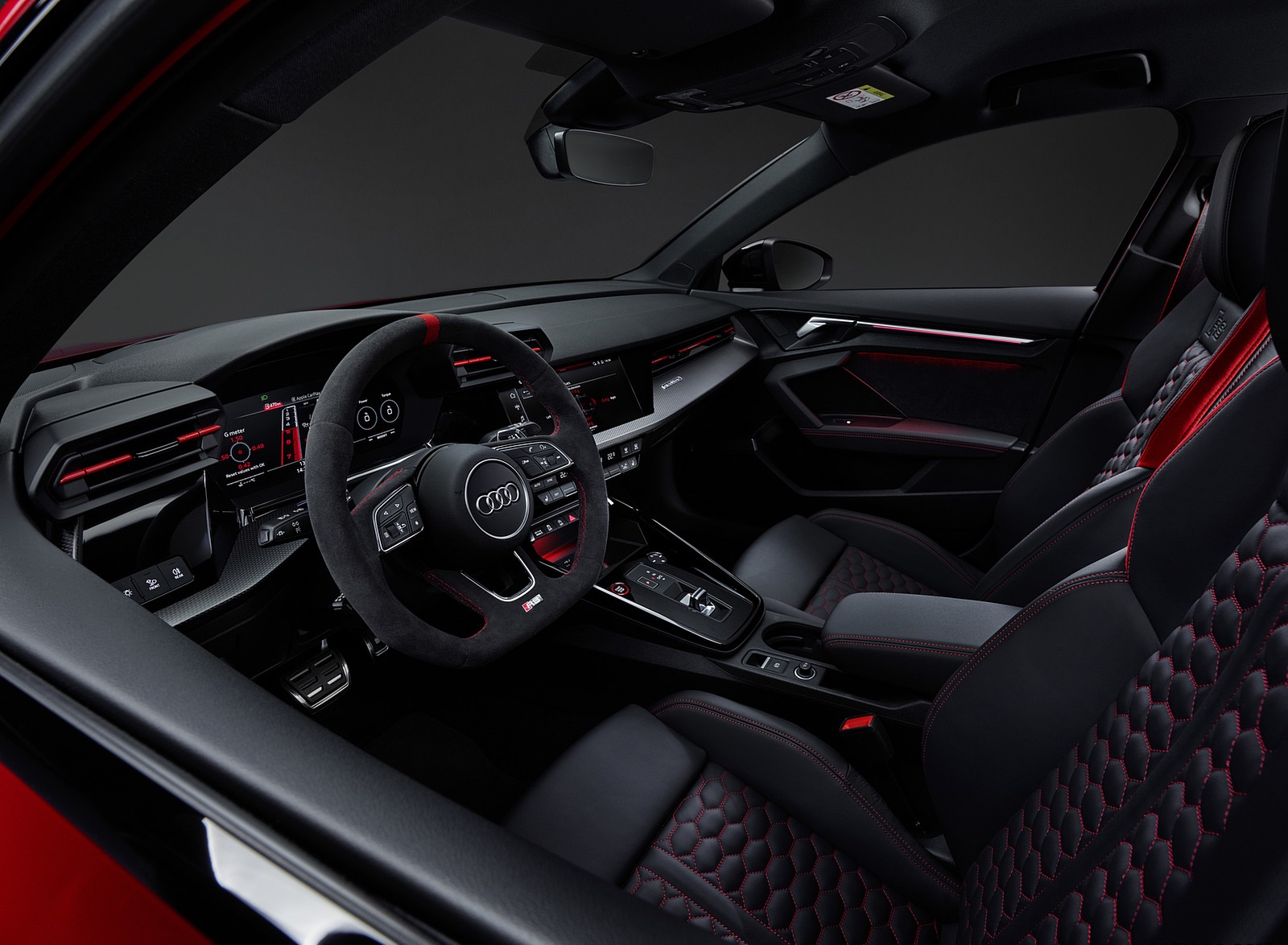 2022 Audi RS3 Sportback Interior Wallpapers #67 of 85