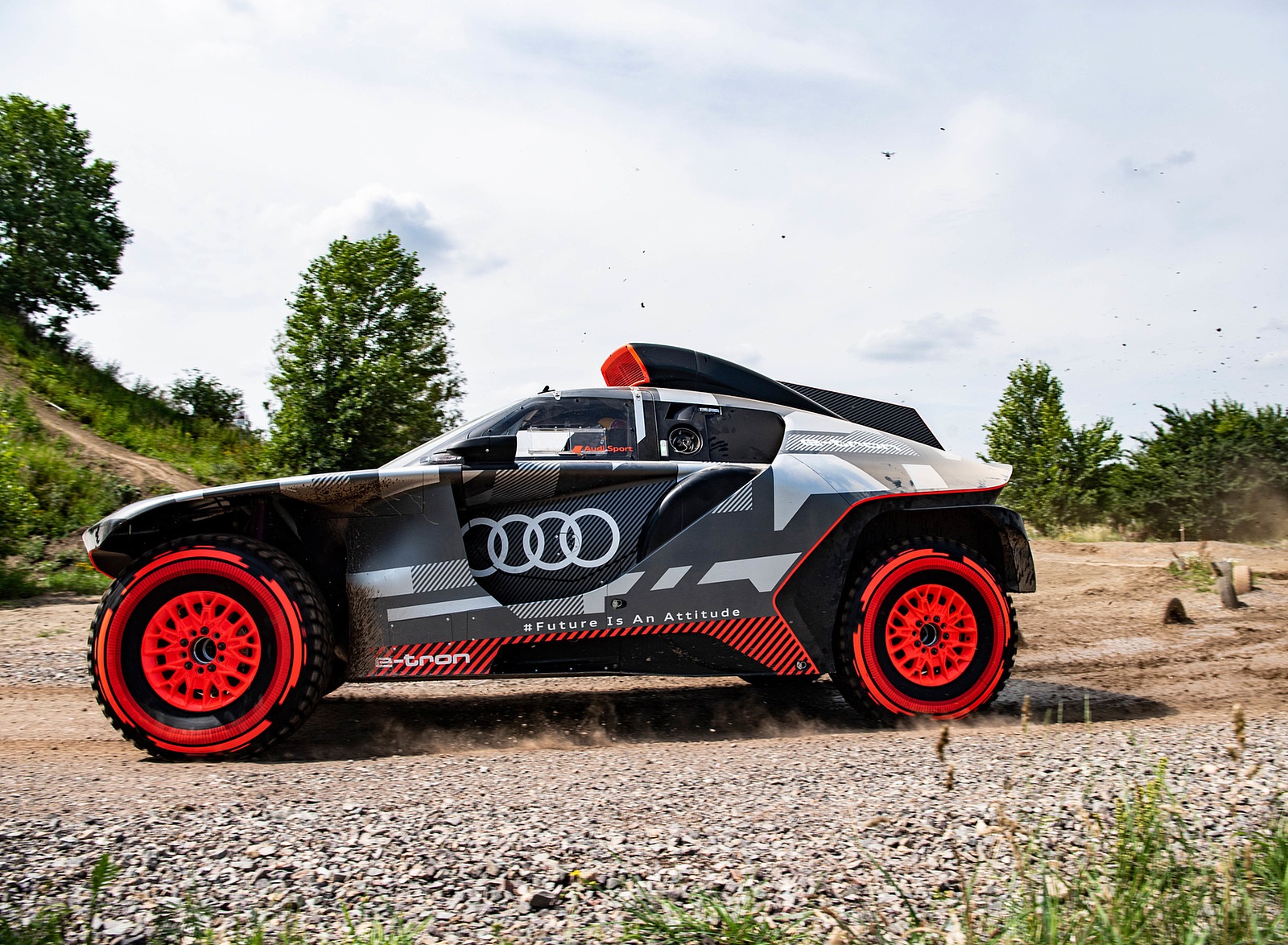 2022 Audi RS Q e-tron Dakar Rally Off-Road Wallpapers #20 of 45